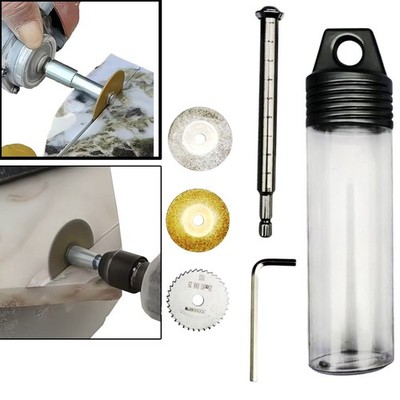 35mm Kreissäge Trennscheiben Set für für Holz Metall Stein mit kompaktem Koff