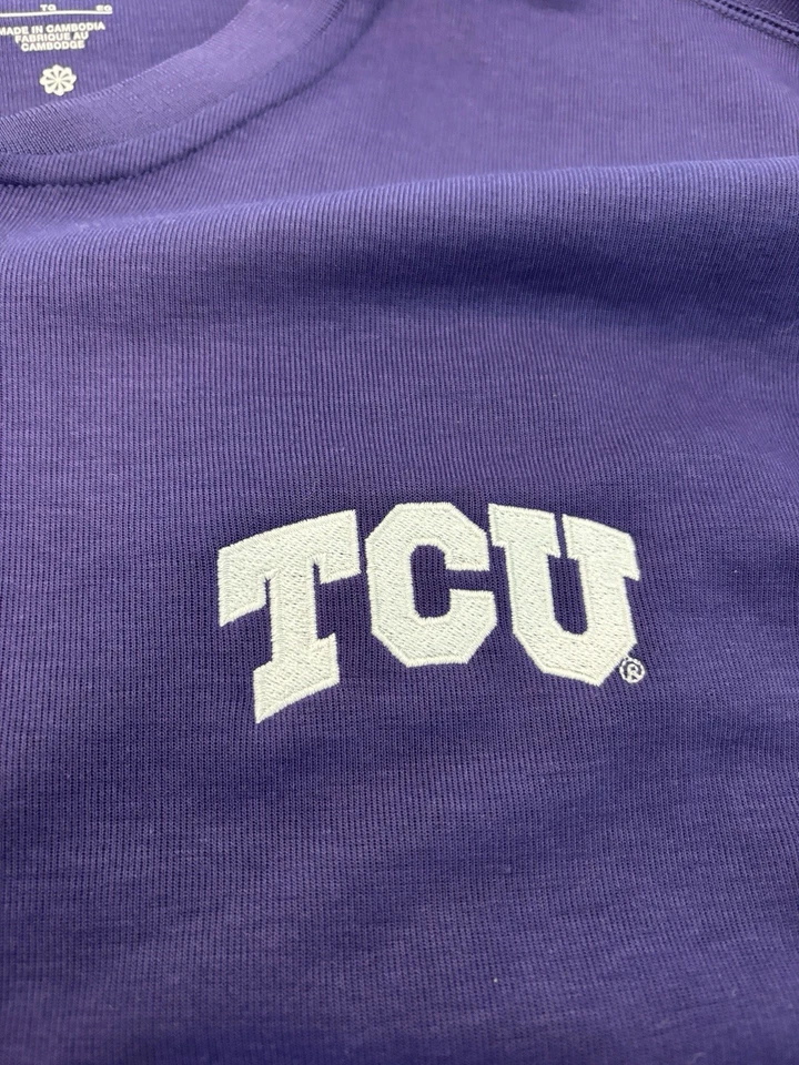 Men’s Nike Purple TCU Dri-Fit Pullover- SIZE XL - Image 4 of 4