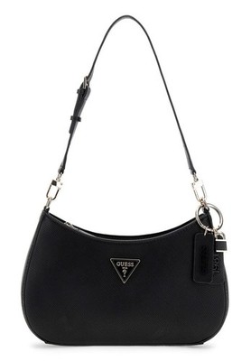 GUESS Noelle II Top Zip Shoulder Bag Schultertasche Black schwarz