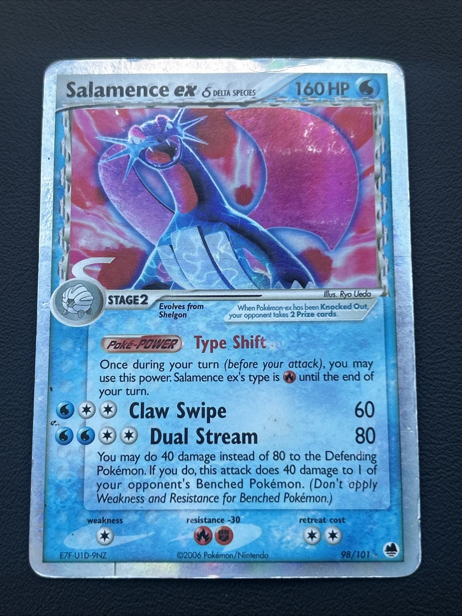 salamence ex pokemon card value This attack does 40 damage to that Pokémon Salamence ex 💙🤍❤️ #salamence #pokemon