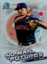 2021 Bowman Chrome #FMF-25 Nick Yorke 40-Man Futures