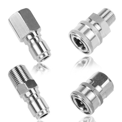 #ad 2 Sets 3 8 Inch Pressure Washer Coupler Stainless SteelQuick Connect Plug M... $21.35
