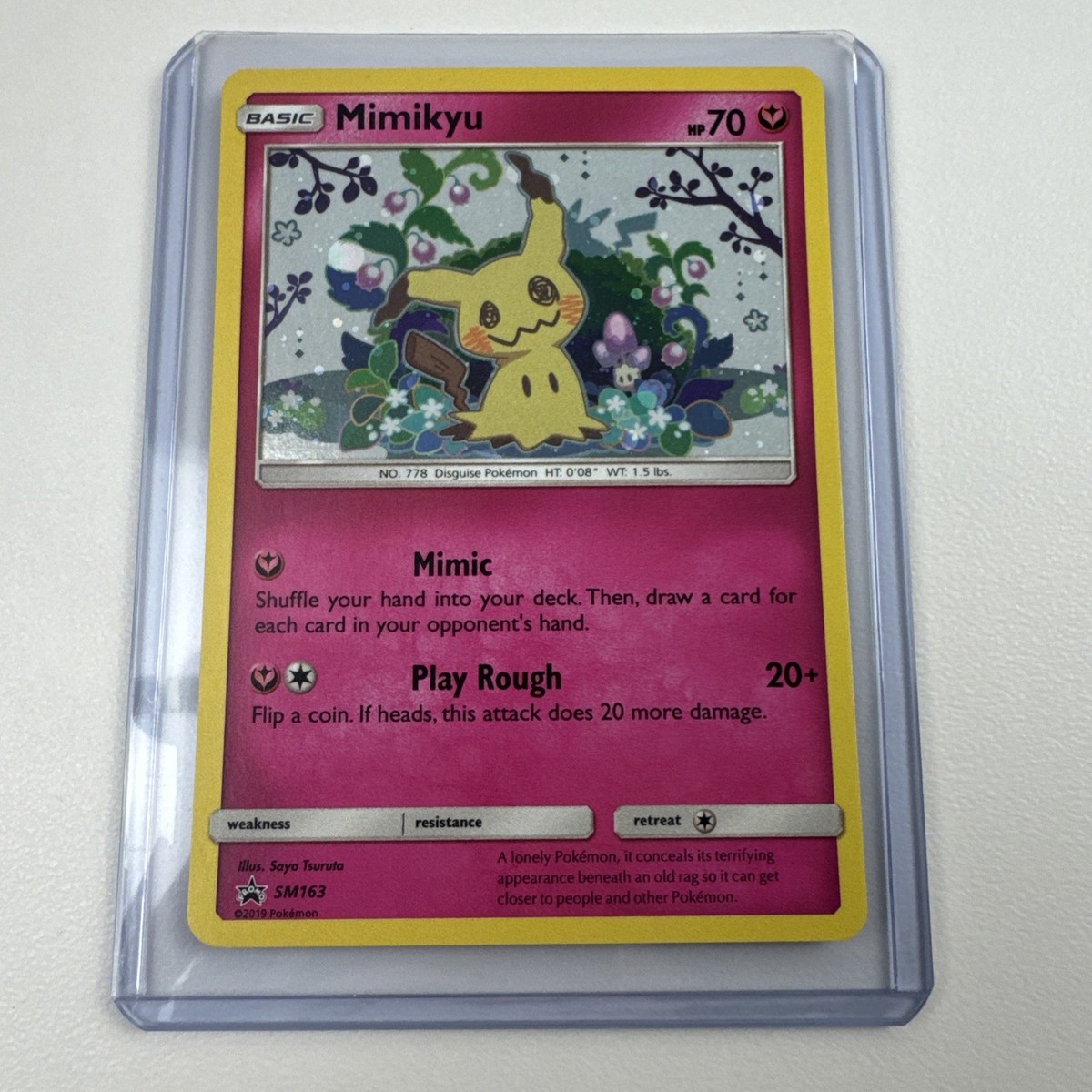 Mimikyu (SM163) [Sun & Moon: Black Star Promos] Lightly Played