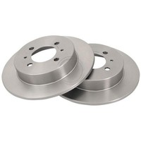 2 Bremsscheiben Voll Ø 258 Mm 9 Mm A.B.S. FüR U.A. Nissan Almera