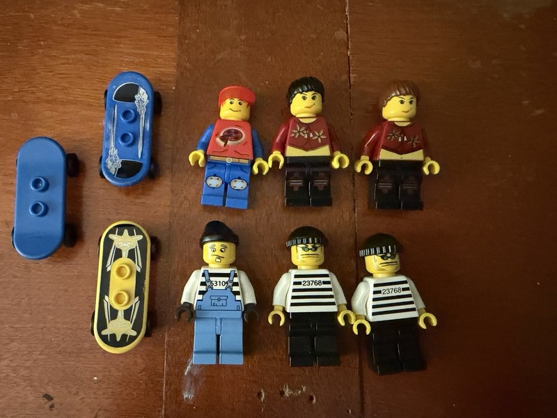 Lego Xtreme Stunts Minfigures Lot