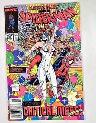 Marvel Tales Spider Man 232 Mark Jewelers Newsstand McFarlane Comic 1989 Rare