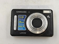 Samsung L310W 13.6 MP Digital Camera Black - Not Working