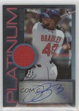 2020 Bowman Platinum Wal-Mart Pieces Relics 81/99 Bobby Bradley Auto 0dp1