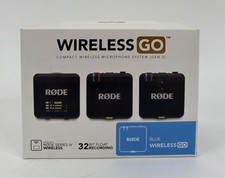 RØDE Wireless GO 3 Blue Microphone System, 3...