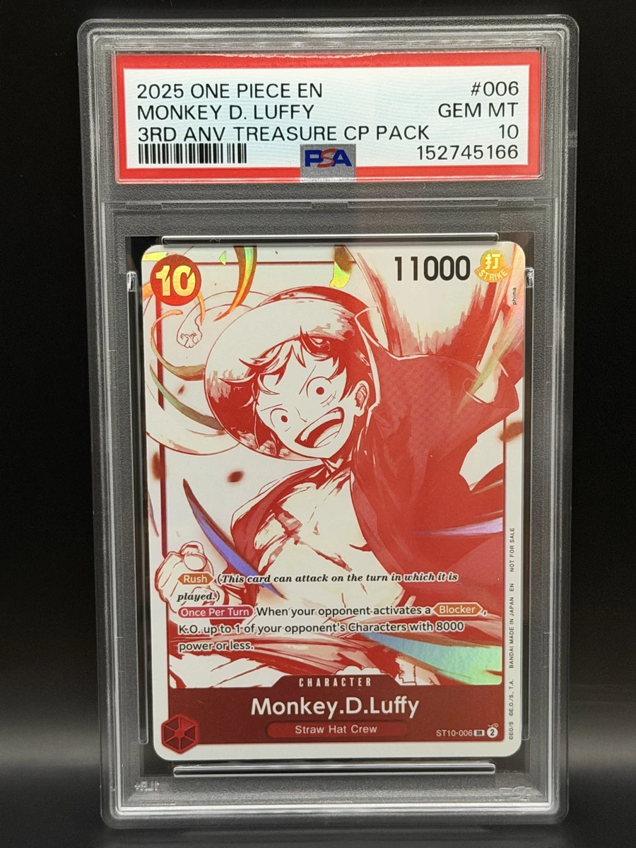 Monkey.D.Luffy-St10-006 ST10-006 One Piece Promotion Cards for