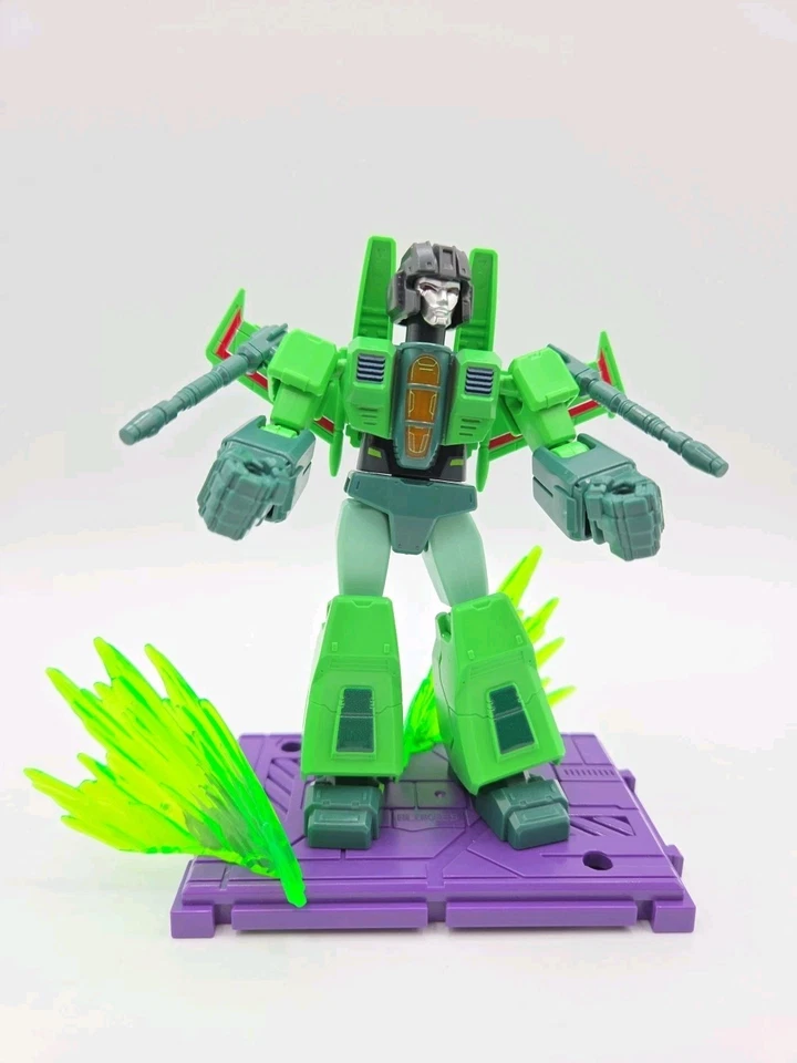 Figura Blokees Transformers Versión Luminosa Tormenta Acid  Foto 2 de 4