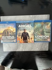 Olympus Has Fallen Trilogy Blu-ray London Has Fallen Angel Has Fallen