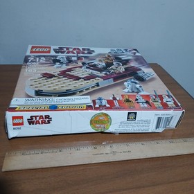 LEGO Star Wars 8092 Luke's Landspeeder 2010 Near Complete Set Stormtrooper Box