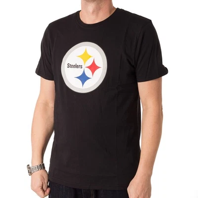 T-Shirt New Era Pittsburgh Steelers Pour Hommes Noir 32719 - Photo 1/2