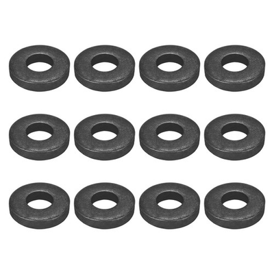 #ad 12 Pcs Carbon Steel Flat Washer Fits M10 x 24mm x 5mm Black Washer Fits $18.09