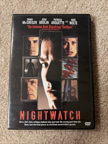 NIGHTWATCH (1998) Widescreen, Ewan McGregor, Josh Brolin, RARE & OOP, Used DVD