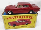 1967 Matchbox Lesney Rolls-Royce Silver Shadow No. 24 Excellent to Mint w/ Box