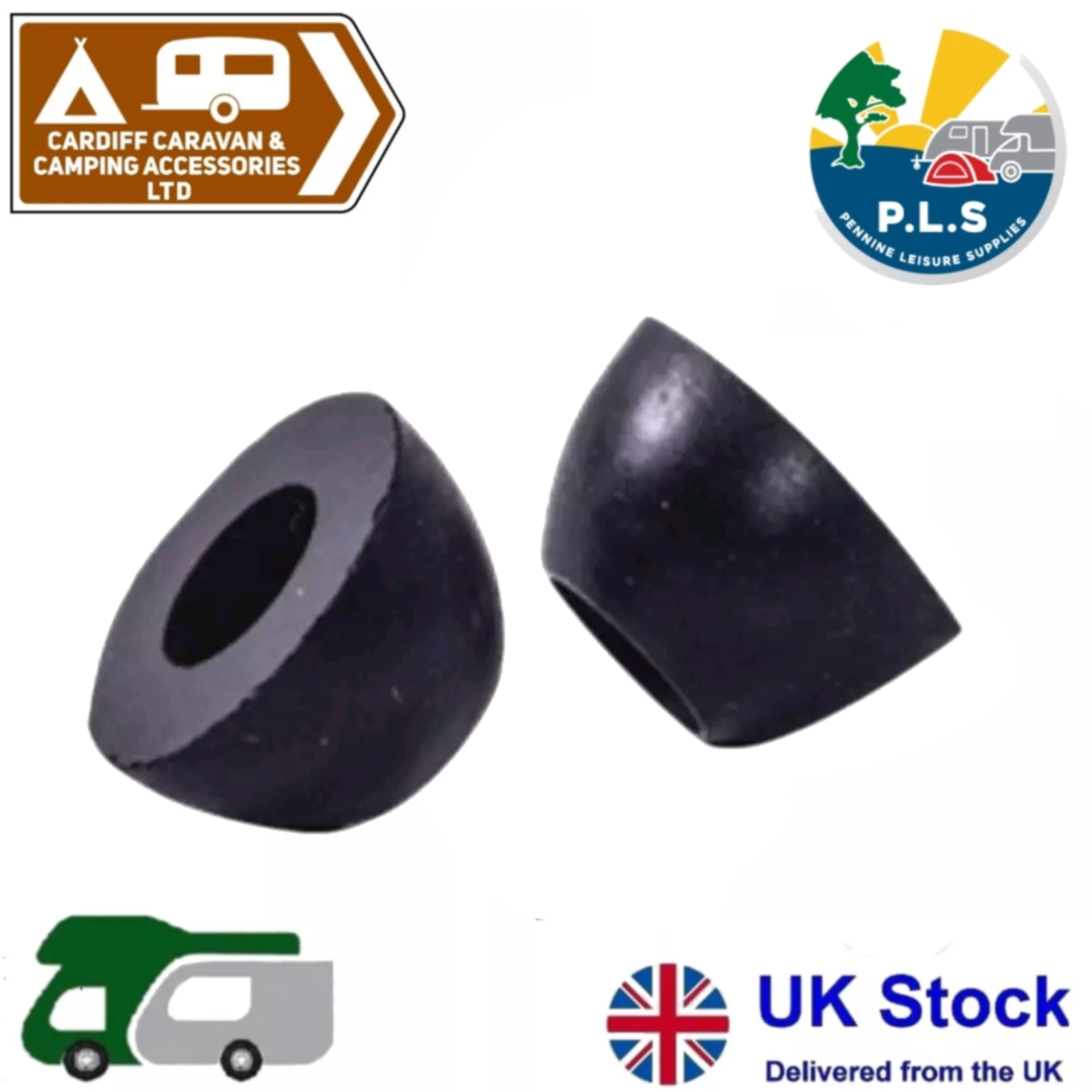 Propane Handwheel Regulator Rubber Tips Gas Hose Nose Washer - Pack of 2
