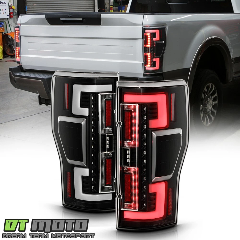2020-2022 Ford F250 SuperDuty [LED & Blind Spot Type] Full LED Tail Lights Lamps