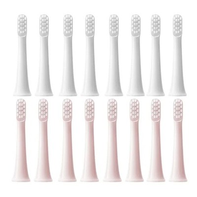 8-Pack Replacement Brush Heads for Xiaomi MIJIA T100 - DuPont Soft Bristles