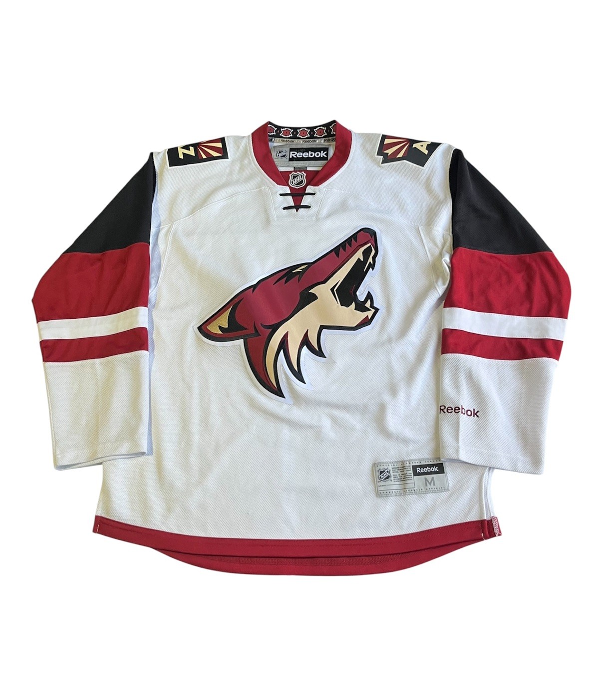 Vintage Reebok Arizona Phoenix Coyotes Hockey Jersey Men’s Medium Authentic NHL