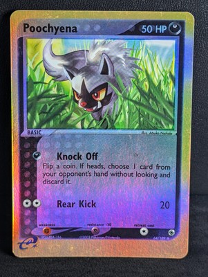 Poochyena Reverse Holo EX Ruby & Sapphire 64/109 Pokemon Card | eBay