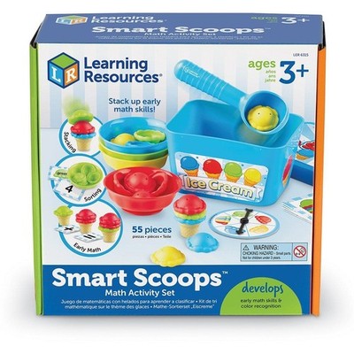 Learning Resources Smart Scoops - Mathe-Aktivitätsset zum Zählen und Anpassen 
