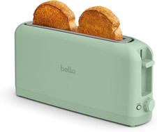 2 Slice Slim Toaster, Fits-Anywhere Kitchenware, 6 Setting Shade Control with R