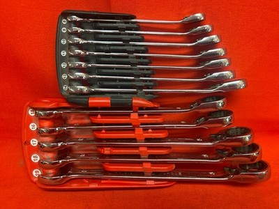 Mac Tools SRWMO212PTB 12Pc Metric Reversible Ratcheting Wrench Set (CP1126054)