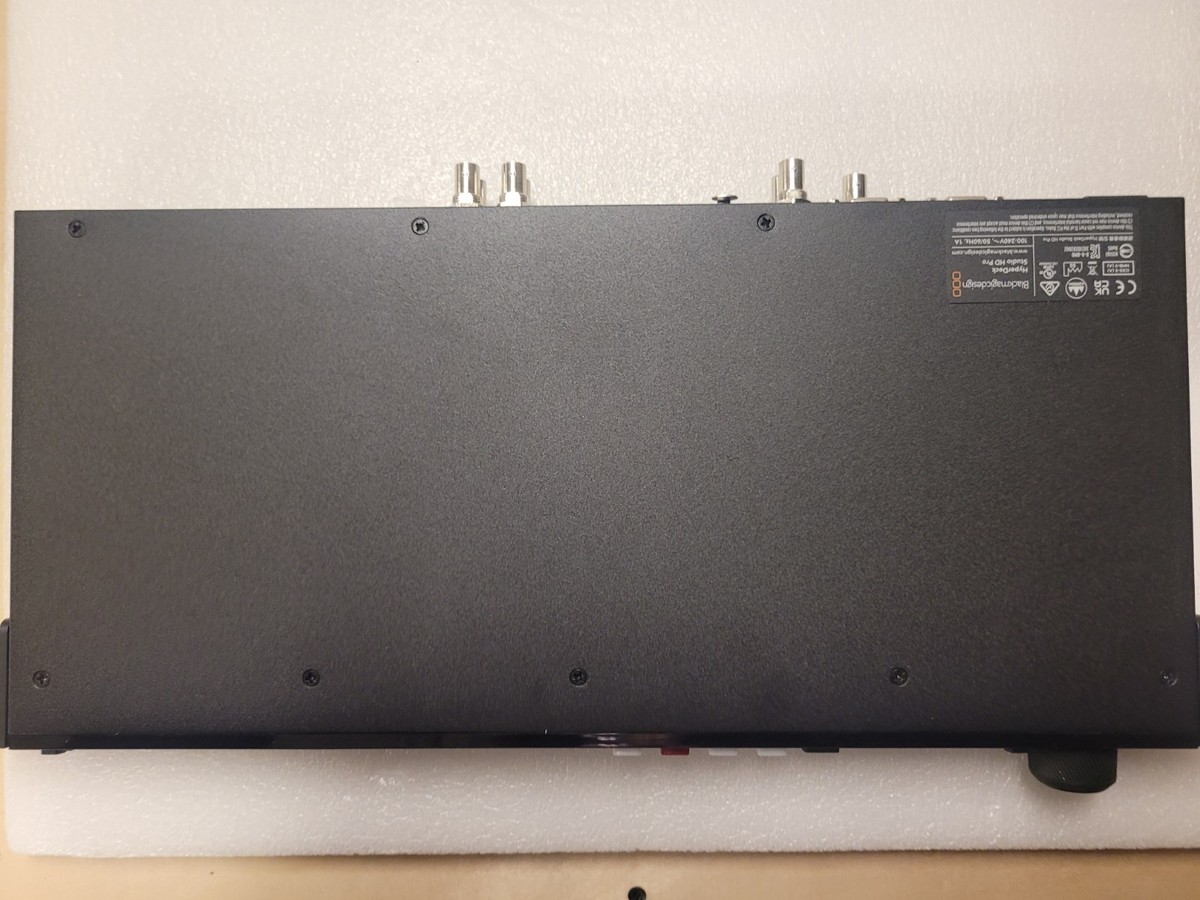 Blackmagic Design - HyperDeck Studio HD Pro - Barely used | eBay Blackmagic Design - HyperDeck Studio HD Pro - Barely used | eBay