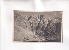 F7267) Postcard, Garmisch-Partenkirchen Knorrhütte with Hochwanner old