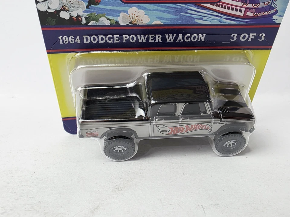 HOT WHEELS 25TH NATIONALS 1964 DODGE POWER WAGON NEW VERY NICE!!! - Image 3 of 4