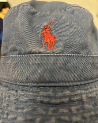 Polo Ralph Lauren Men s Blue Bucket Hat L/XL Polo Pony Breathable