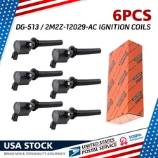6x Ignition Coil For Ford Escape Freestyle 3.0L V6 For Mazda Mercury FD502 DG500