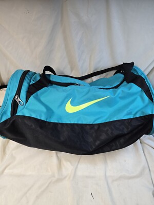 Nike Brasilia Small Training Duffel Bag Dual-Zip Multi Pocket Gym