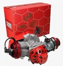 BLOCCO MOTORE BIG BORE ROSSO X MINI QUAD ATV MINI MOTO MINI CROSS DA 49cc A 53CC