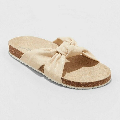 wide width footbed sandals