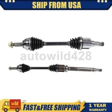 2 Front CV Axle Assembly Fits 2010 2011 2012 2013 Ford Transit Connect