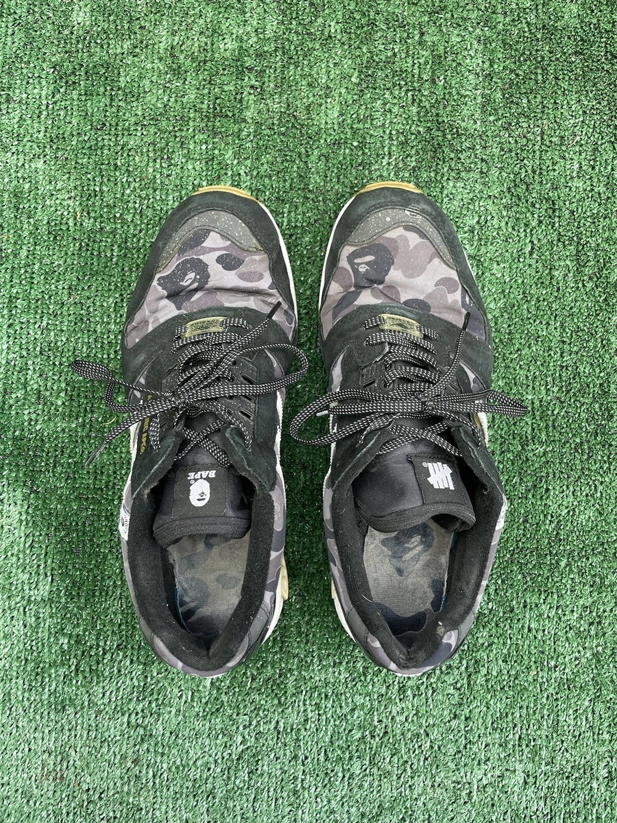 Bape x Undefeated x Adidas ZX 8000 Black Camo Size 12 eBay