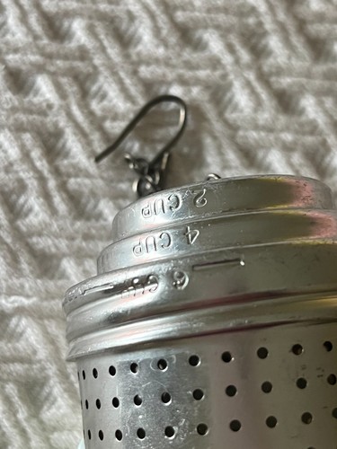 You Choose! Large Inventory! Aluminum Ball / Spoon /Ornate Tea Strainer/Infuser - Picture 25 of 93
