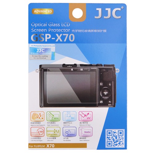 JJC 2.5D Ultra-thin Tempered Glass Camera LCD Screen Protector for Fujifilm X70 - Picture 2 of 12
