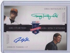 2008 TRISTAR PROJECTIONS GR8 EXPECTATIONS AUTO DUAL BLACK 50 #RP REYNOLDS/PARKER