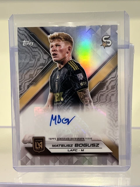 2024 Topps Superstars MLS Mateusz Bogusz Chrome Refractor Auto #SA-MB LAFC