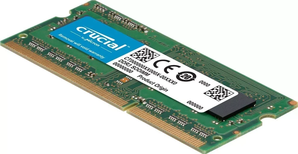 Crucial DDR3L 16GB Kit 2x8GB 1600 MHz PC3L-12800 1.35V Laptop RAM Sodimm Memory - Image 3 of 4