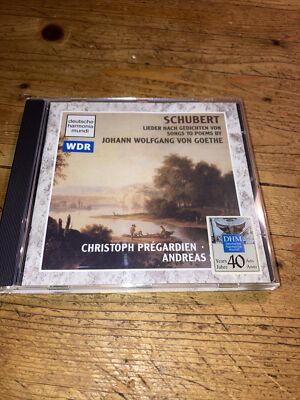 Lieder Nach Gedichten von Goethe von Pregardien,Chris... | CD | 01248
