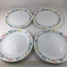 Vintage Corelle Friendship Set of 4 Dinner Plates