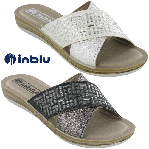 INBLU Infradito Sandali Open Toe Gioiello Imbottito Morbido da Spiaggia Da  Donna Scarpe Basse | eBay
