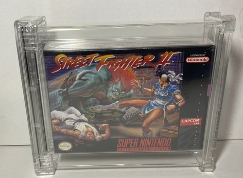 Street Fighter II: The World Warrior Super Nintendo SNES WATA 9.4A+ SEALED