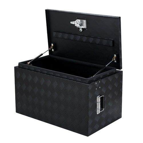 30" Underbody Aluminum Tool Box Truck Bed Trailer RV Pickup Tool Box Storage