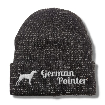 German Pointer reflektierende Mütze Stickerei Hund Winter Strickmütze reflex Bea